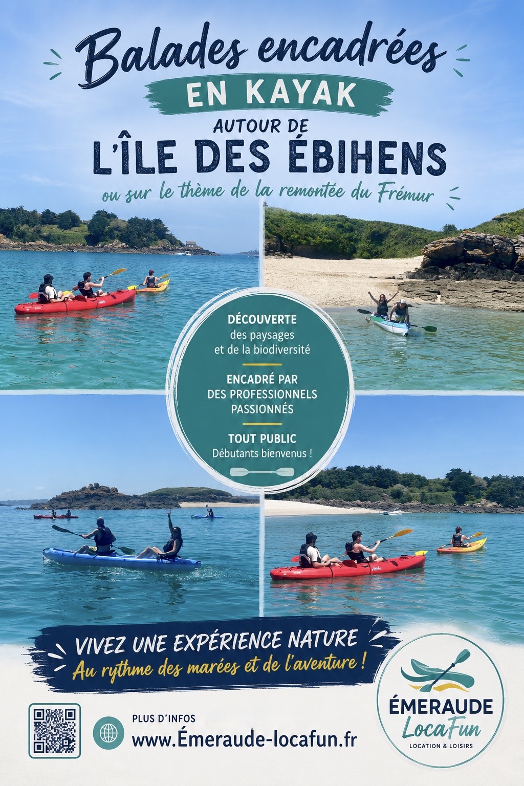 Balades encadrées en kayak